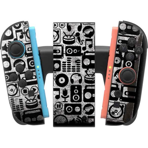 Music Pattern Nintendo Switch 2 (2025) Joy-Con Controller Skin