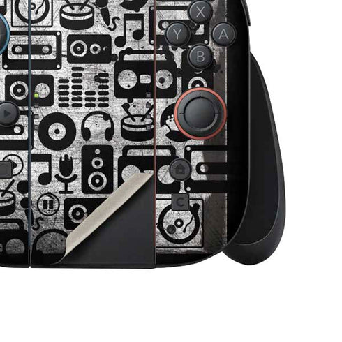 Music Pattern Nintendo Switch 2 (2025) Joy-Con Controller Skin