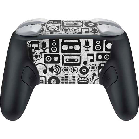 Music Pattern Nintendo Switch 2 (2025) Pro Controller Skin