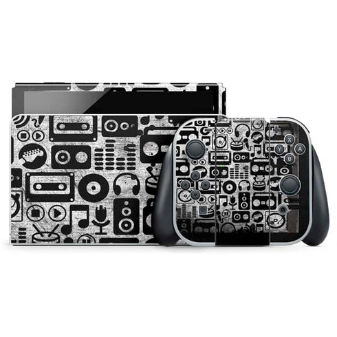 Music Pattern Nintendo Skins