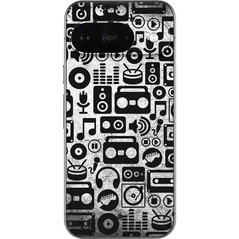 Music Pattern Google Pixel 9 Skin