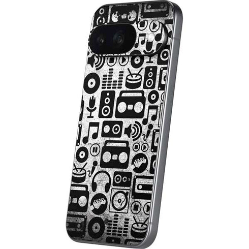 Music Pattern Google Pixel 9 Skin
