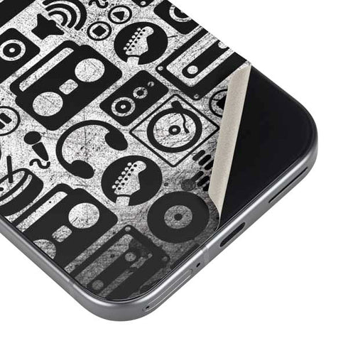 Music Pattern Google Pixel 9 Skin