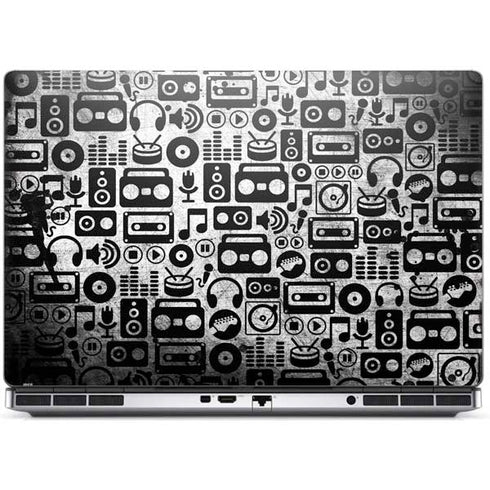 Music Pattern Dell Precision Skin