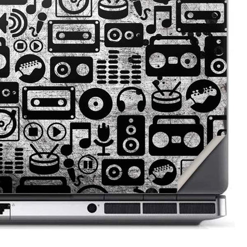 Music Pattern Dell Precision Skin