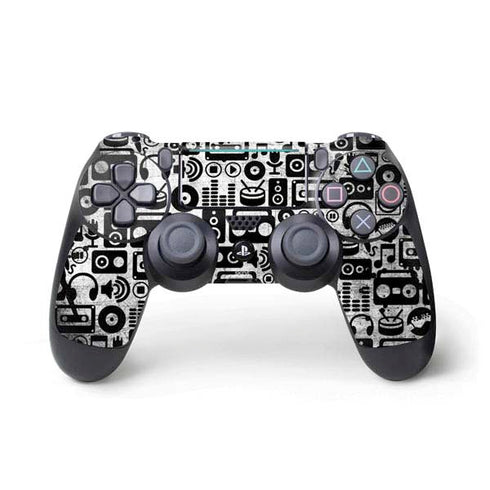 Music Pattern PlayStation PS4 Skins