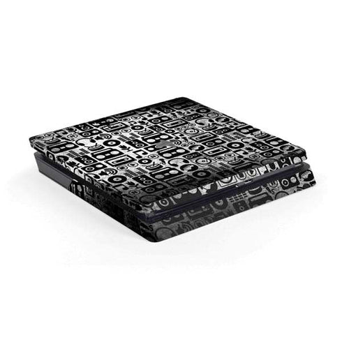 Music Pattern PlayStation PS4 Skins