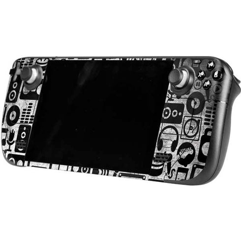 Music Pattern Steam Deck Handheld Gaming Computer Skin
