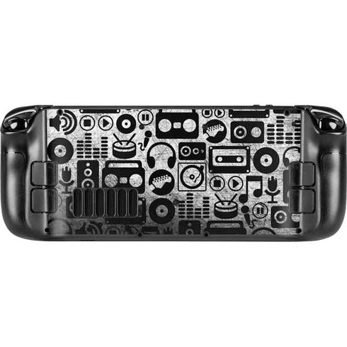 Music Pattern Steam Deck Handheld Gaming Computer Skin