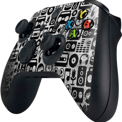 Music Pattern Xbox Series X Controller Skin