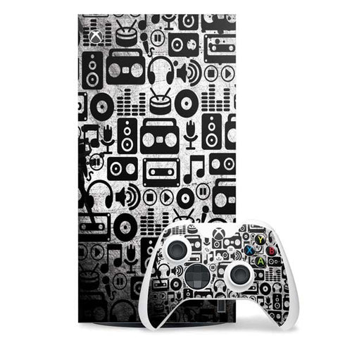 Music Pattern Xbox Series X Skins