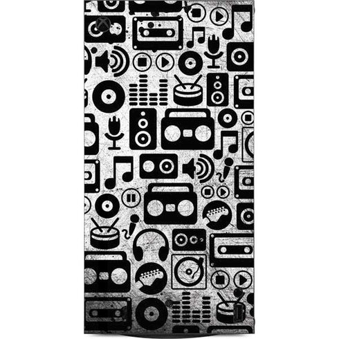 Music Pattern XBox Series X Digital Edition Console Skin