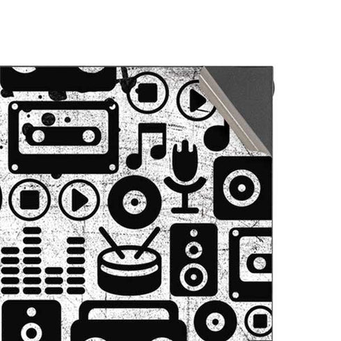 Music Pattern XBox Series X Digital Edition Console Skin