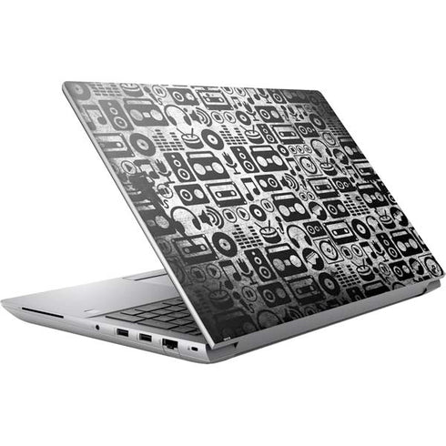 Music Pattern HP ZBook Fury 16 G10 Skin