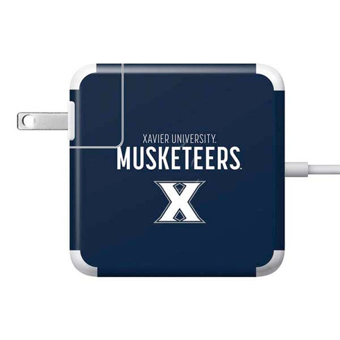 Xavier University Muskateers 85W Power Adapter (15 and 17 inch MacBook Pro Charger) Skin
