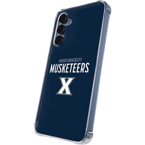 Xavier University Muskateers Galaxy A35 5G Clear Case