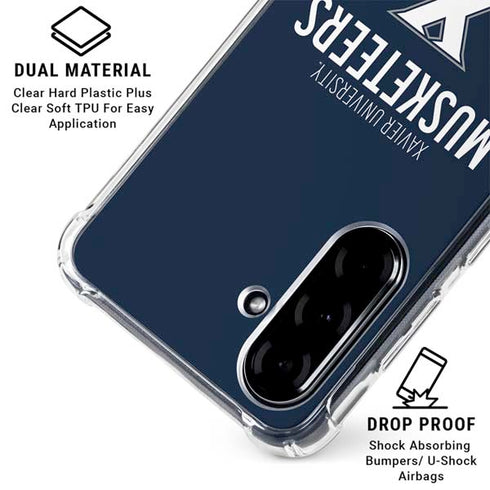 Xavier University Muskateers Galaxy A36 5G Clear Case