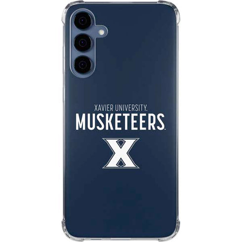 Xavier University Muskateers Galaxy A55 5G Clear Case