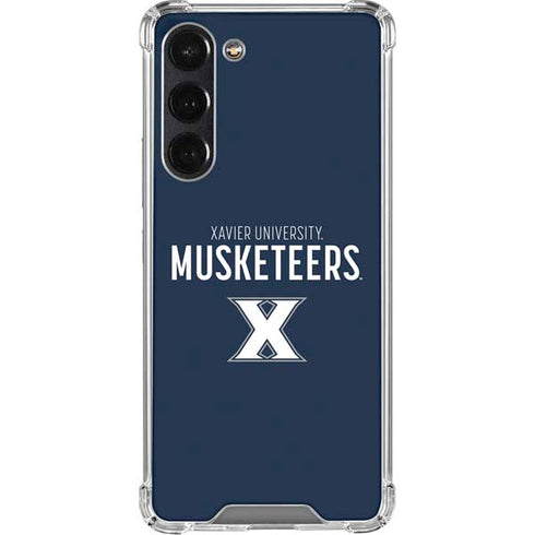 Xavier University Muskateers Galaxy S24 FE Clear Case