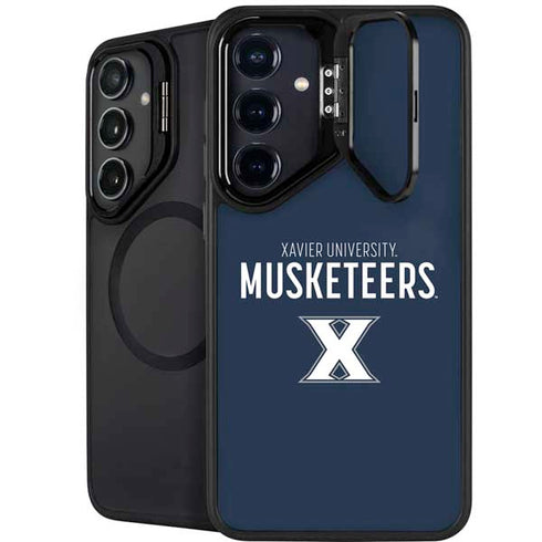 Xavier University Muskateers Galaxy S24 FE Kickstand Case