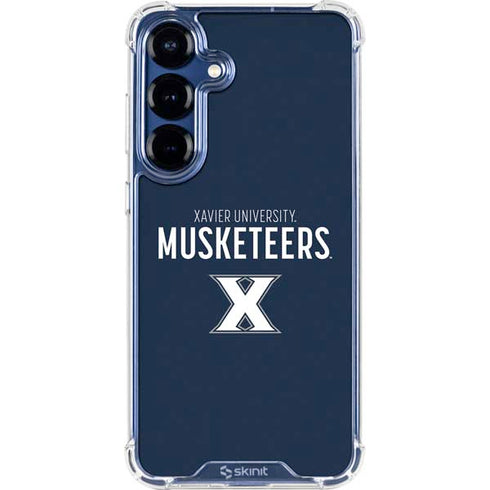 Xavier University Muskateers Galaxy S25 Clear Case