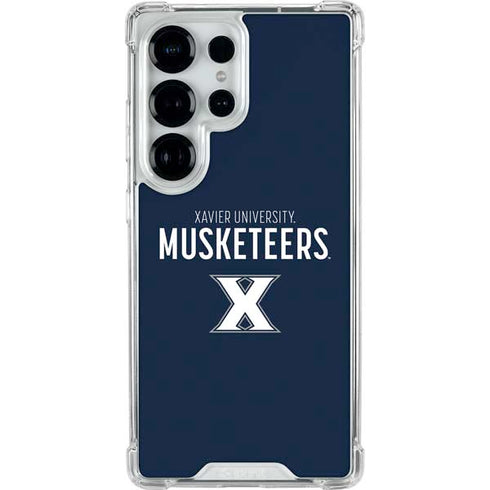 Xavier University Muskateers Galaxy S26 Ultra Clear Case