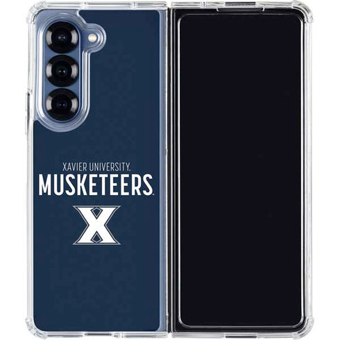 Xavier University Muskateers Galaxy Z Fold6 Clear Case