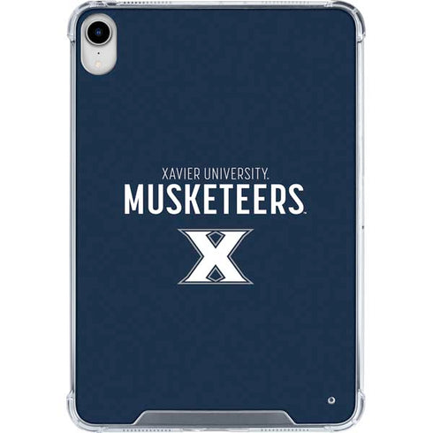 Xavier University Muskateers iPad 11th Gen (2025) Clear Case