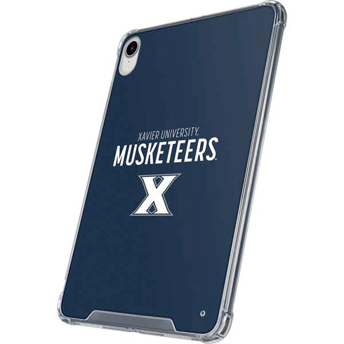 Xavier University Muskateers iPad 11th Gen (2025) Clear Case