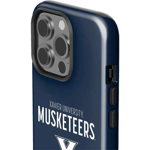 Xavier University Muskateers iPhone 15 Pro Impact Case