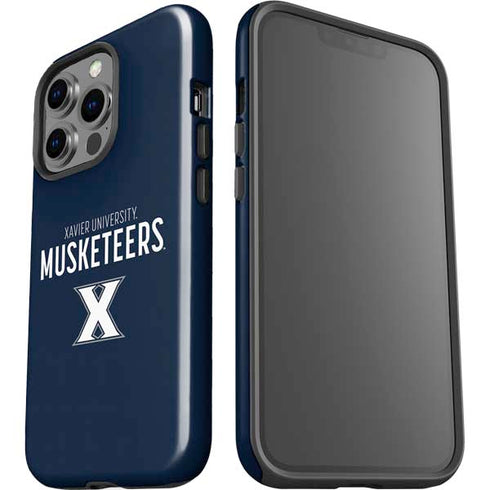 Xavier University Muskateers iPhone 15 Pro Impact Case