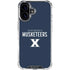 Xavier University Muskateers iPhone 16 Clear Case