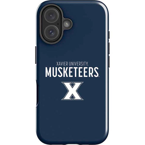 Xavier University Muskateers iPhone 16 Impact Case