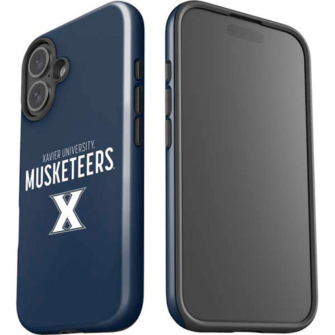 Xavier University Muskateers iPhone 16 Impact Case