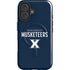 Xavier University Muskateers iPhone 16 Magsafe Impact Case