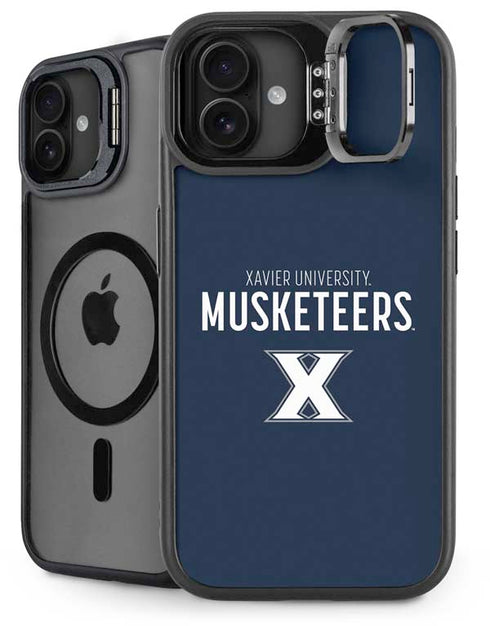 Xavier University Muskateers iPhone 16 Plus Kickstand Case