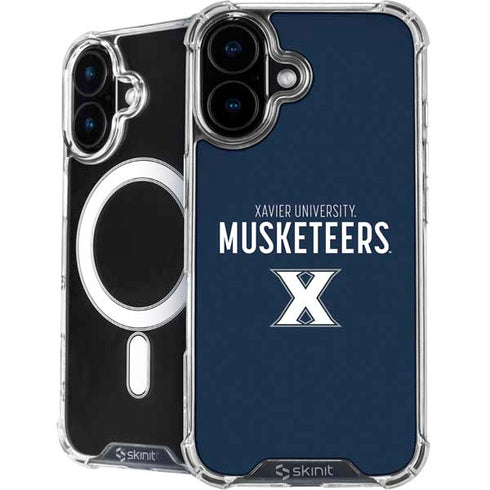Xavier University Muskateers iPhone 16 Plus MagSafe Case