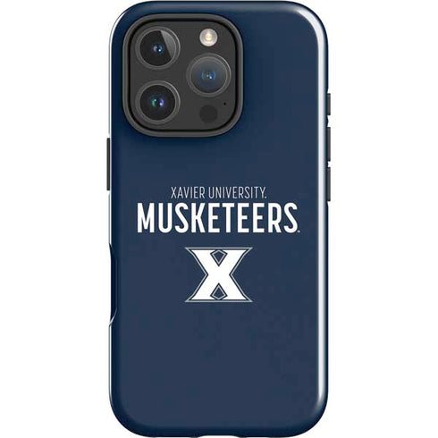 Xavier University Muskateers iPhone 16 Pro Impact Case
