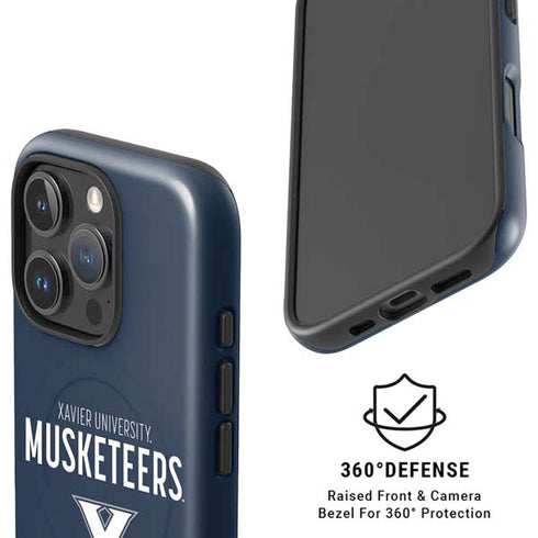 Xavier University Muskateers iPhone 16 Pro Magsafe Impact Case