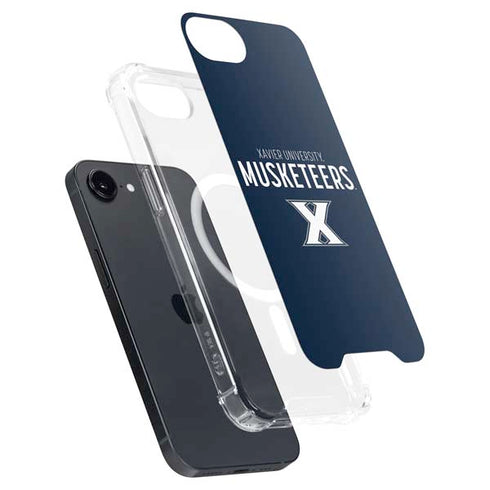 Xavier University Muskateers iPhone 16e MagSafe Case