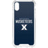 Xavier University Muskateers iPhone XS Clear Case