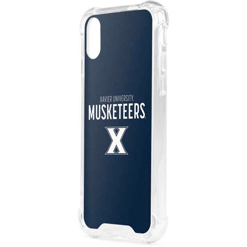 Xavier University Muskateers iPhone XS Clear Case