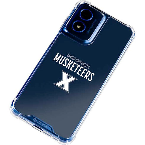 Xavier University Muskateers Moto G 5G (2024) Clear Case