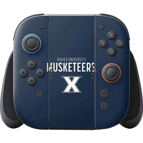 Xavier University Muskateers Nintendo Switch 2 (2025) Joy-Con Controller Skin