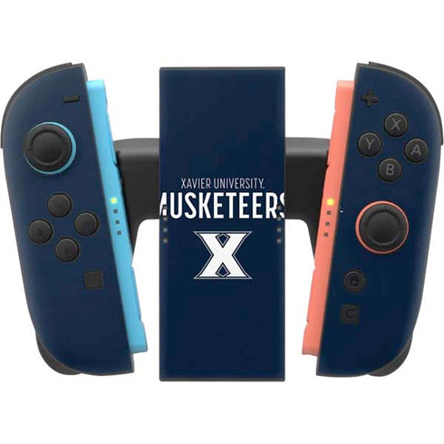 Xavier University Muskateers Nintendo Switch 2 (2025) Joy-Con Controller Skin