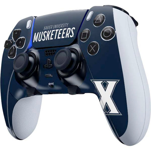 Xavier University Muskateers PS5 DualSense Edge Pro Controller Skin