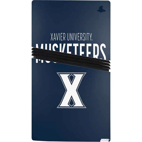 Xavier University Muskateers PS5 Pro Console Skin