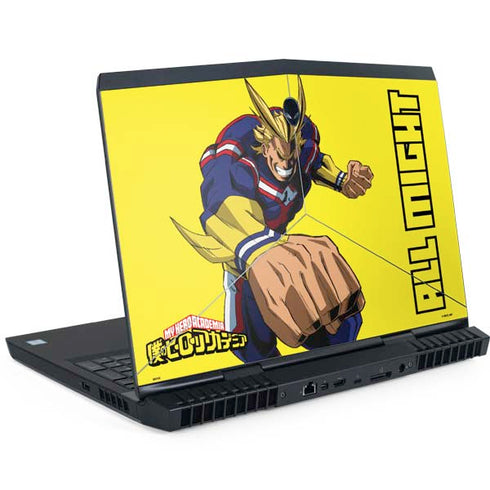 My Hero Academia All Might Season 5 Dell Alienware Skin