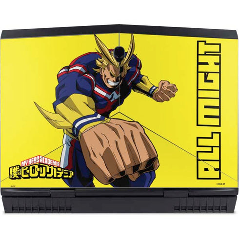 My Hero Academia All Might Season 5 Dell Alienware Skin