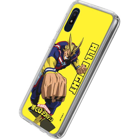 My Hero Academia All Might Season 5 Galaxy A10e Clear Case